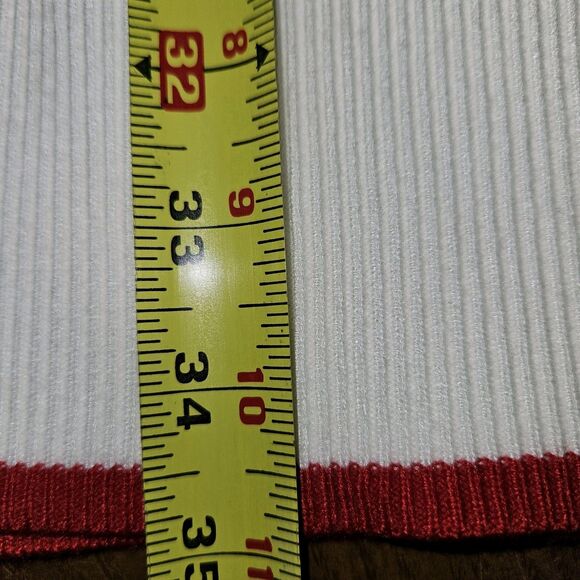 NWT Dokotoo Striped Polo Sweater Dress M Coastal Preppy Old Money Aesthetic - Picture 7 of 10